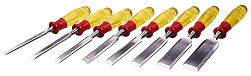 Am-Tech 8 Stück Split Proof Chisel Set in Wooden Box, E0610 Am-Tech 8 Stück Split Proof Chisel Set in Wooden Box, E0610 von Am-Tech