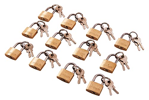 amtech T0790 12pc Messing 20mm Padlock von Am-Tech