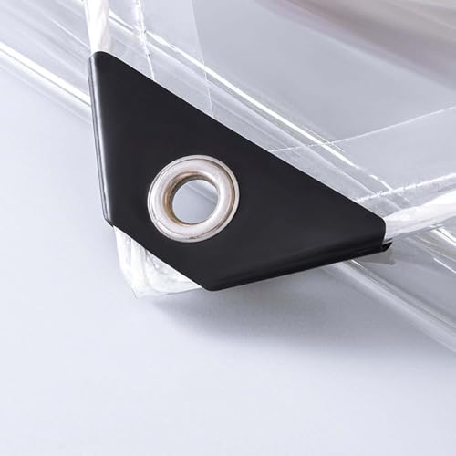 Amunpitic Plane Wasserdicht Transparent 2.8x3, PVC Abdeckplane Wasserdicht GartenmöBel, Transparente Abdeckplane mit öSen, für Terrassen, Pavillons, Gewächshäuser, Balkone, Pflanzen Amunpitic Plane Wasserdicht Transparent 2.8x3, PVC Abdeckplane Wasserdicht GartenmöBel, Transparente Abdeckplane mit öSen, für Terrassen, Pavillons, Gewächshäuser, Balkone, Pflanzen von Amunpitic