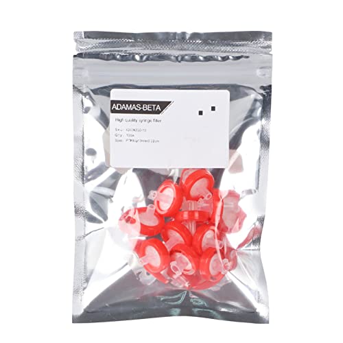 Amur Leopard Spritzenfilter Spritze Nadel Filter für Industrielle Filtration PTFE Membran, Nicht Steril,10 Stück, 0.22μm 13mm, Rot Amur Leopard Spritzenfilter Spritze Nadel Filter für Industrielle Filtration PTFE Membran, Nicht Steril,10 Stück, 0.22μm 13mm, Rot von Amur Leopard