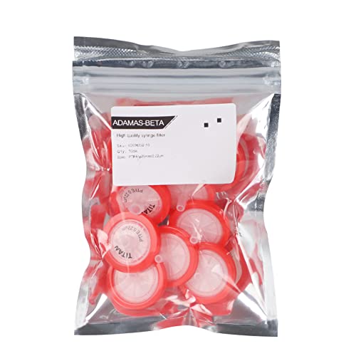 Amur Leopard Spritzenfilter Spritze Nadel Filter für Industrielle Filtration PTFE Membran, Nicht Steril,10 Stück, 0.22μm 25mm, Rot Amur Leopard Spritzenfilter Spritze Nadel Filter für Industrielle Filtration PTFE Membran, Nicht Steril,10 Stück, 0.22μm 25mm, Rot von Amur Leopard