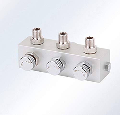 PROFI - AIRBRUSH 3-fach DRUCKLUFTVERTEILER MULTISWITCH II individuell regelbar für jeden Ausgang mit DICHTUNG zum ANSCHLUSS von 3 PISTOLEN od. ZUSATZ-TANK LUFTVERTEILER AIRBRUSH-ANSCHLUßSTÜCK dierekt am AIRBRUSH-KOMPRESSOR od. AIRBRUSH-SCHLAUCH PROFI - AIRBRUSH 3-fach DRUCKLUFTVERTEILER MULTISWITCH II individuell regelbar für jeden Ausgang mit DICHTUNG zum ANSCHLUSS von 3 PISTOLEN od. ZUSATZ-TANK LUFTVERTEILER AIRBRUSH-ANSCHLUßSTÜCK dierekt am AIRBRUSH-KOMPRESSOR od. AIRBRUSH-SCHLAUCH von Amur