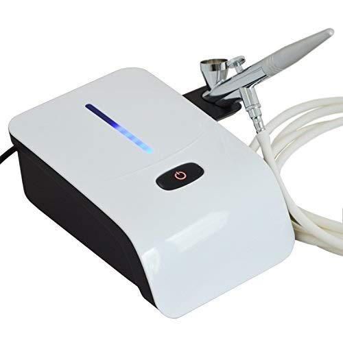 AirBrush Set Carry IV-TC - Airbrush Kompressor mit Sensor-Touch-Control-Technologie für Airbrushfarben Airbrushpistole Single Action Gun, optimales Airbrush-Kit für alle Anfänger von AMUR