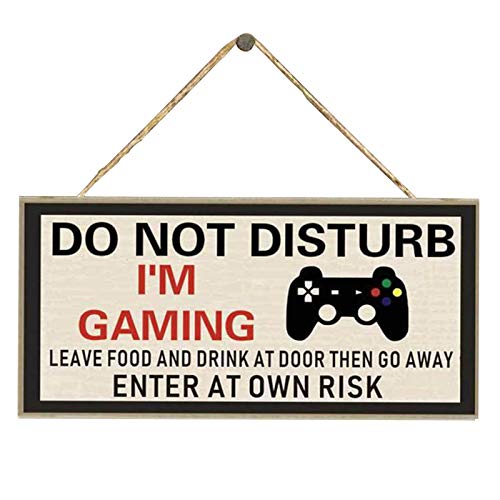 Keep Out Gamer At Play Entdecken Sie die Gefahr der Neuheit, lustiges Metallschild, Spielzeug-Geschenk, Geburtstagsgeschenk für Xbox Fan Man Cave Son von Amusingtao