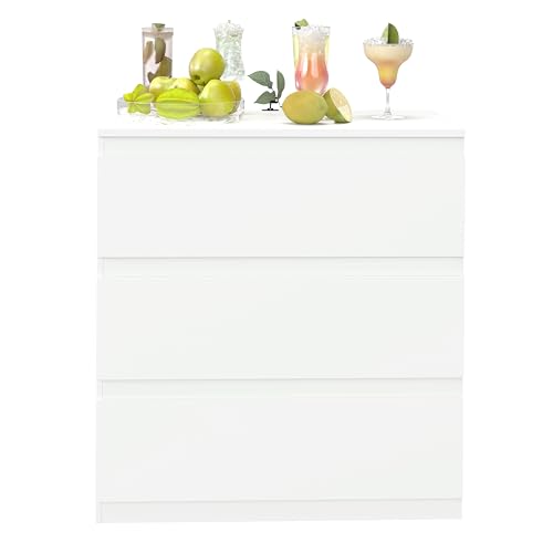 Amveya Kommode Weiß mit Schubladen, Sideboard Wohnzimmer, Schubladenschrank, Komodenschrank für Schlafzimmer, Chest of Drawers kommode, Wohnzimmer Sideboard,schubladenkommode modern Amveya Kommode Weiß mit Schubladen, Sideboard Wohnzimmer, Schubladenschrank, Komodenschrank für Schlafzimmer, Chest of Drawers kommode, Wohnzimmer Sideboard,schubladenkommode modern von Amveya