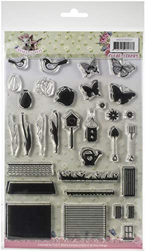 Amy Design Amy DES Clear Stamps SPRNG HERE, Spring Is Here, One Size von Find It Trading