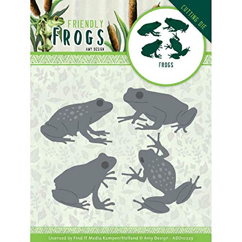 Frog - Cutting Die Friendly Frogs by Amy Design von Find It Trading
