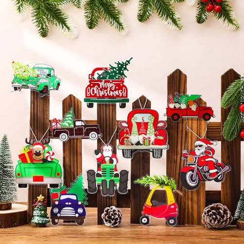 Amyhill 30 Stück Weihnachts-LKW-Ornamente Acryl Rot LKW Weihnachtsmann Hängende Ornamente Auto Handwerk mit Silberfaden Bauernhaus Hängende Dekoration für Weihnachtsbaum Dekoration Urlaub Partys Amyhill 30 Stück Weihnachts-LKW-Ornamente Acryl Rot LKW Weihnachtsmann Hängende Ornamente Auto Handwerk mit Silberfaden Bauernhaus Hängende Dekoration für Weihnachtsbaum Dekoration Urlaub Partys von Amyhill