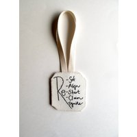 Handgestickte Affirmationen, Wandbehang Handgestickte Affirmationen, Wandbehang von AnAstridEndeavor