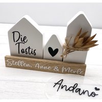 Dekohäuser | Personalisierte Häuser Einzugsgeschenk Hochzeitsgeschenk von AnDaNo10