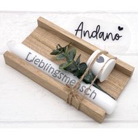 Leuchterkerzen | Personalisierte Kerzen Geschenkkerzen von AnDaNo10