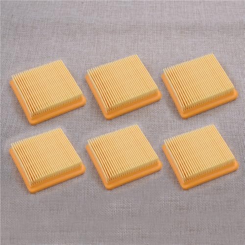 4180-141-0300B 6-teilige Filter passend for FS89 FS91 FS91R FS111 FS111R FS111RX FS131 FS131R FS311 HT101 HT102 Rasentrimmer von AnRMeT