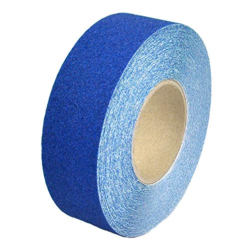 AnTina TAPES Anti-Rutsch-Band für Innen- u. Außenbereiche, Rutsch hemmend, selbstklebend (50 mm x 18m, Blau) von AnTina TAPES