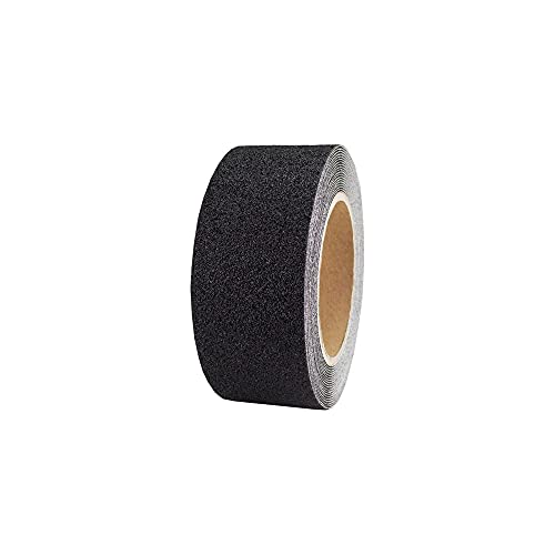 AnTina TAPES Anti-Rutsch-Band für Innen- u. Außenbereiche, Rutsch hemmend, selbstklebend (5cm x 6m, Schwarz) von AnTina TAPES