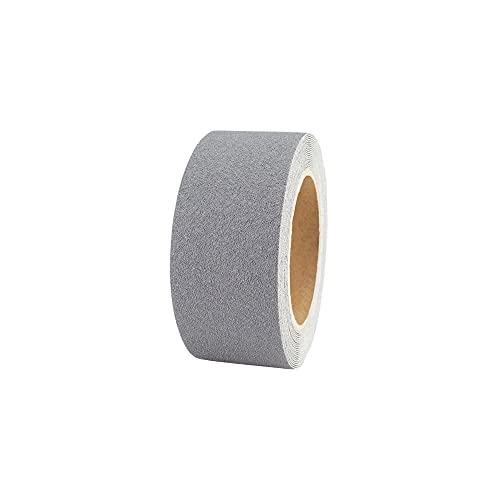 Anti-Rutsch-Band für Innen- u. Außenbereiche, Rutsch hemmend, selbstklebend (5cm x 6m, Grau) von AnTina TAPES