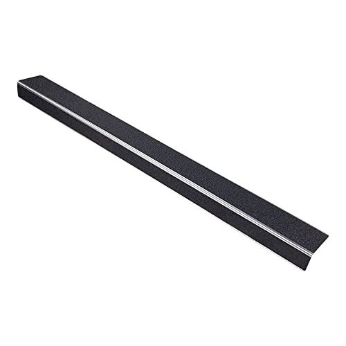 AnTina TAPES® Treppen-Kanten-Profil "Thin Line" 50 mm, Kanten-Schutz-Profil mit Antirutsch-Beschichtung R13 für Treppen & Stufen (5x80cm, schwarz) von AnTina TAPES