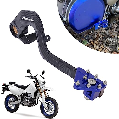 AnXin Motorrad-Hinterradbremspedal-Fußhebel für Suzuki DRZ400 00-04, DRZ400S 00-19, DRZ400E 00-07, DRZ400SM 05-19 (blau) von AnXin