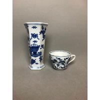 Kostenloser Versand - Seymour Mann Porzellan China Blau Weiß Taschen Vase Wandleuchte Und Blauen Donau-Tee-Tasse von Anaforia