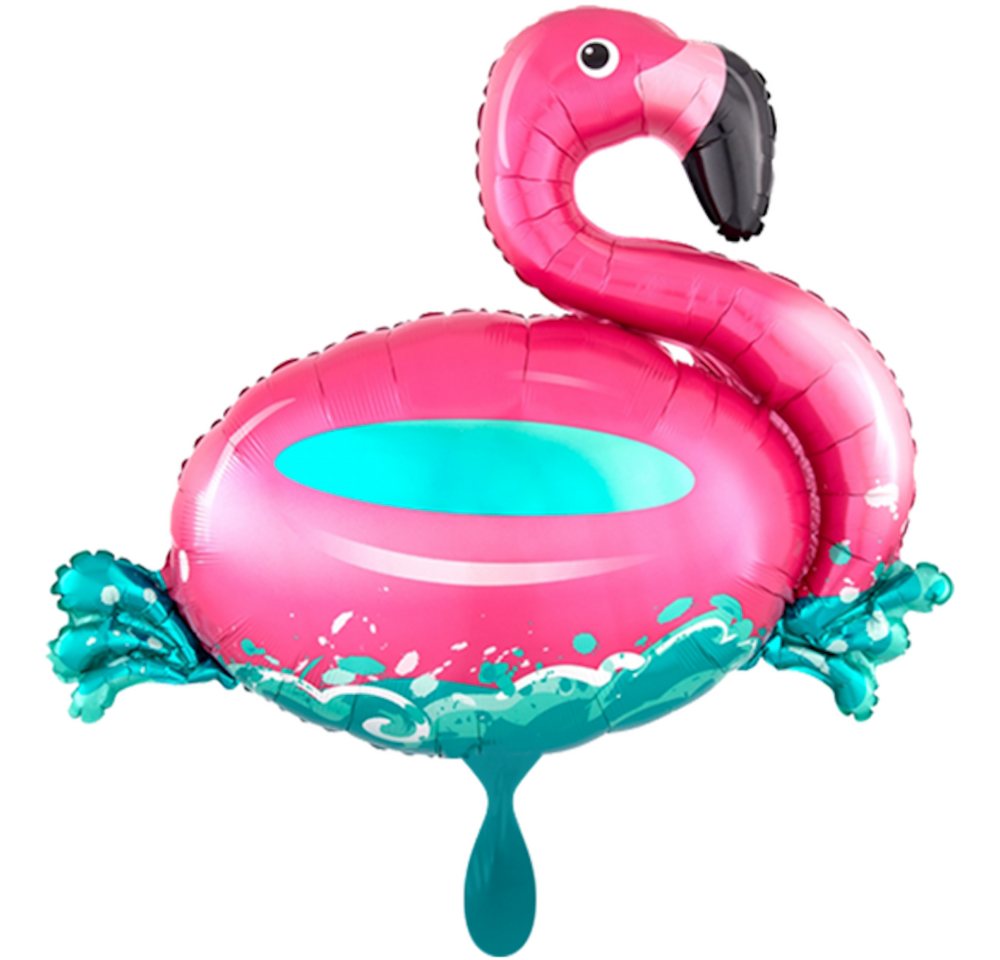 Anagram Folienballon Folienballon XXL - Flamingo Schwimmring - 76cm von Anagram