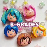 Handgemachte Vocaloid Magnete, Hatsune Miku Magnet, Kagamine Rin Megurine Luka Meiko Kaito Magnet Handgemachte Vocaloid Magnete, Hatsune Miku Magnet, Kagamine Rin Megurine Luka Meiko Kaito Magnet von AnakiraFanMerch