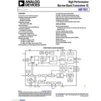 Analog Devices EVAL-ADF7021DBZ3 Entwicklungsboard 1St. Analog Devices EVAL-ADF7021DBZ3 Entwicklungsboard 1St. von Analog Devices