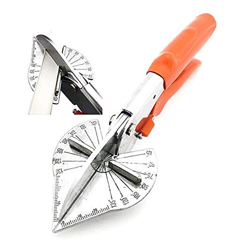 Multi Winkel Gehrungsschere Cutter Handwerkzeuge, 45-135 Grad einstellbaren Winkel Schere Trimmen Schere Werkzeuge von Anano