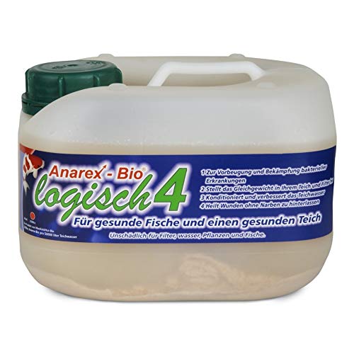 Anarex-Bio® 2,5 l • Biologische Milchsäurebakterien für Teich • Teichbakterien zur Vorbeugung von Krankheiten • Vernichtet 95% krankheitserregenden Bakterien von Rapid Health