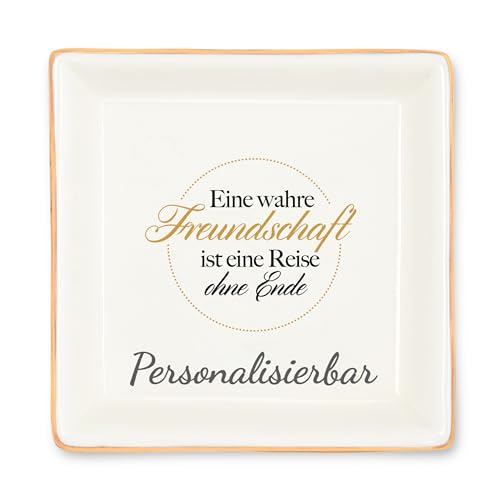 Anavego Das Original Schmuckschalen-Geschenk für Freund Schwester Kollegin. Personalisierte Geschenke mit Keramischem Marker. Geschenkideen für Frauen Beste Freundin Geburtstag Weihnachten von Anavego