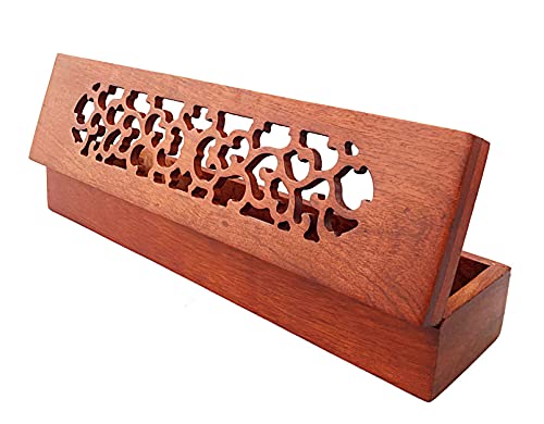 Anawakia Besteckkasten aus Holz für Besteck Essstäbchen Dalbergia (Stil c) von Anawakia