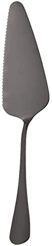 Anawakia Edelstahl Kuchenheber Tortenschaufel Pizzas Obstkuchen Cake Cutter Kuchen Cream Scoop Tortenmesser Tortenheber (Schwarz,1 pcs) von Anawakia