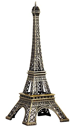 Anawakia Eiffelturm Architektonische Metall Eiffelturm Modell Figur Reise-Souvenirs Heimdekoration (Höhe 10 cm) von Anawakia