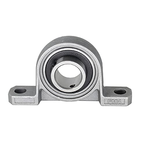 Anawakia Gehäuselager Flanschlager Stehlager Gehäuselager Achse Welle Maschine Gelenklag Stehlagereinheit Kugellager Zinklegierung (Innendurchmesser 20mm,2pcs) von Anawakia
