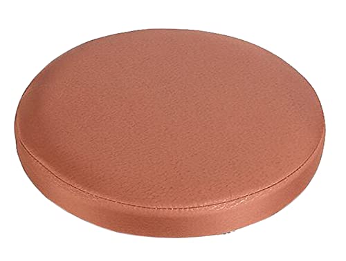 Anawakia Runde Barhocker Abdeckung Esszimmerstuhl Schonbezug Stretch Stuhlhussen Rund Universal Stuhlbezug Stuhl-Schutzbezug Hussen für Barhocker Bistrohocker (Braun,35 cm) von Anawakia