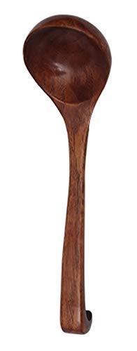 Anawakia Suppenkelle aus Holz, groß, 27 cm (Stil B) von Anawakia