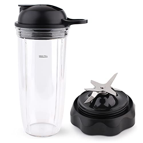 Anbige Ersatzteile, Easy Twist-Extraktor-Klinge mit 900 ml Becher und Deckel, kompatibel mit NutriBullet Blender Combo, NutriBullet PRO 1000 und NutriBullet Select 2 0. von Anbige