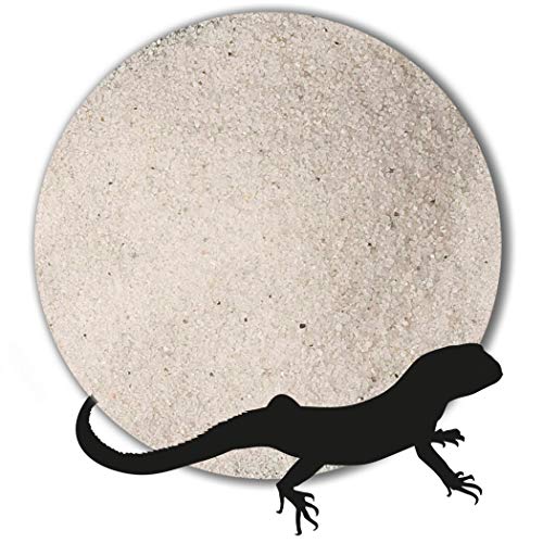 Anbobo 25 kg Terrariensand Terrariumsand Terrarienkies Natur weiß große Auswahl (0,2-0,5 mm) von Anbobo