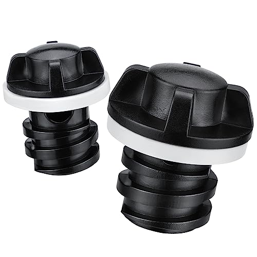 2er-Pack Ersatz-Ablaufstopfen für RTIC Kühler, Upgrade große und kleine Kühler-Ablaufstopfen, kompatibel mit RTIC 20QT, 45QT, 65QT Kühlern, zwei Abflüsse von Ancable
