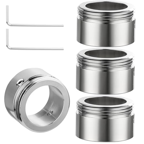 Ancable 4 Stück Heizkörperthermostat Adapter aus Messing Vernickelt, M30x1,5 Heizungsventil Adapter für RA/RAV/RAVL Ventile, Thermostat Adapter mit Sechskantschlüssel für Danfoss Heizkörperventile Ancable 4 Stück Heizkörperthermostat Adapter aus Messing Vernickelt, M30x1,5 Heizungsventil Adapter für RA/RAV/RAVL Ventile, Thermostat Adapter mit Sechskantschlüssel für Danfoss Heizkörperventile von Ancable