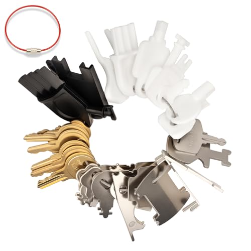 Mellbree Papierhandtuchspender-Schlüssel-Set, 29er-Pack, Toilettenpapierspender, Schlüssel, Universal-Ersatz Mellbree Papierhandtuchspender-Schlüssel-Set, 29er-Pack, Toilettenpapierspender, Schlüssel, Universal-Ersatz von Ancable