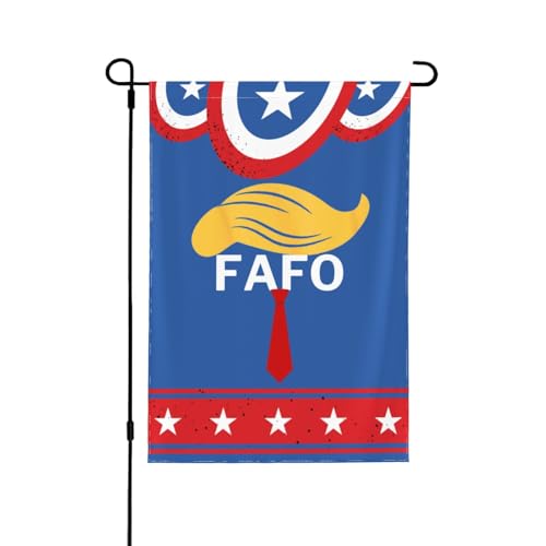 12 x 18 doppelseitige Flagge, FAFO-Gartenflagge „F Around FindFunny Anti 2024 GUILTYY 2025, Hofbanner, Dekorationen für Zuhause, Outdoor, Gartenschild 12 x 18 doppelseitige Flagge, FAFO-Gartenflagge „F Around FindFunny Anti 2024 GUILTYY 2025, Hofbanner, Dekorationen für Zuhause, Outdoor, Gartenschild von Anceky