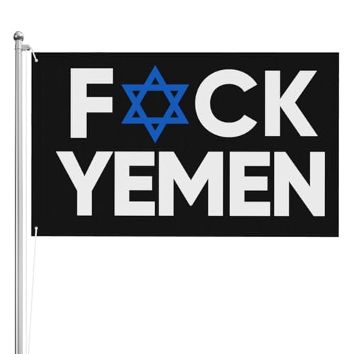3x5 Dekorieren Sie jede Veranstaltung mit diesem pro-israelischen Wandteppich, einem starken Symbol der Unterstützung und des Gebets. von Anceky