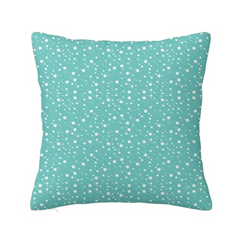 Anceky Dekorative quadratische Winter-Kissenbezüge, Schneepunkte, Striche, diagonal, superweicher Kissenbezug für Wohnzimmer, Schlafzimmer, Sofa, Couch, Kissenbezug, Dunkelweiß, 55,9 x 55,9 cm Anceky Dekorative quadratische Winter-Kissenbezüge, Schneepunkte, Striche, diagonal, superweicher Kissenbezug für Wohnzimmer, Schlafzimmer, Sofa, Couch, Kissenbezug, Dunkelweiß, 55,9 x 55,9 cm von Anceky