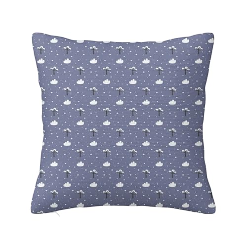 Anceky Dekorative quadratische Winter-Kissenbezüge, verschneite Äste, superweicher Kissenbezug für Wohnzimmer, Schlafzimmer, Sofa, Couch, Kissenbezug, Blau, Grau, Weiß, 45,7 x 45,7 cm Anceky Dekorative quadratische Winter-Kissenbezüge, verschneite Äste, superweicher Kissenbezug für Wohnzimmer, Schlafzimmer, Sofa, Couch, Kissenbezug, Blau, Grau, Weiß, 45,7 x 45,7 cm von Anceky