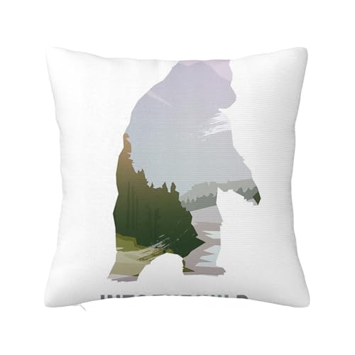 Anceky Kissenbezüge für Hüttendekor, Wild Survival Trip Hobby, weicher Plüsch, doppelseitige Couch-Kissenbezüge für Kissen, Sofa, Wohnzimmer, Heimdekoration, Grün, 50,8 x 50,8 cm Anceky Kissenbezüge für Hüttendekor, Wild Survival Trip Hobby, weicher Plüsch, doppelseitige Couch-Kissenbezüge für Kissen, Sofa, Wohnzimmer, Heimdekoration, Grün, 50,8 x 50,8 cm von Anceky