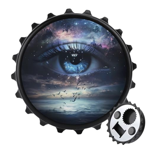Angel Tears Kühlschrankmagnete, rund, Kühlschrankmagnet, lustiger Flaschenöffner für Zuhause, Küche, Büro, Schwarz Angel Tears Kühlschrankmagnete, rund, Kühlschrankmagnet, lustiger Flaschenöffner für Zuhause, Küche, Büro, Schwarz von Anceky