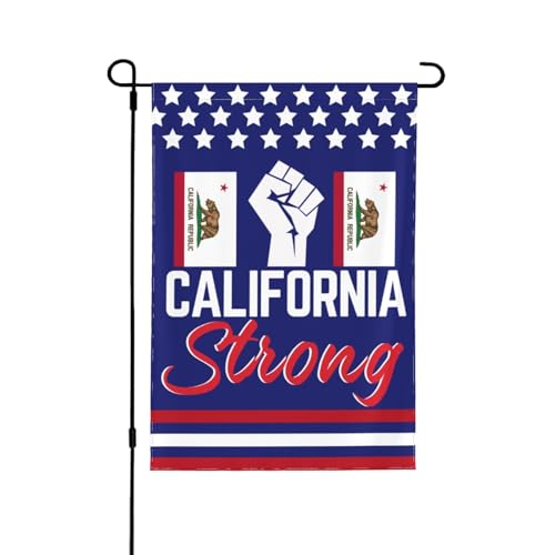 Beten Sie für Kalifornien Gartenflagge 12 x 18 Unterstützung Kalifornien Starkes Hofschild Flagge Gott segne Kalifornien Flagge Kein Flaggenständer Beten Sie für Kalifornien Gartenflagge 12 x 18 Unterstützung Kalifornien Starkes Hofschild Flagge Gott segne Kalifornien Flagge Kein Flaggenständer von Anceky