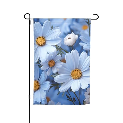 Daisy Blue Flag 12x18 in Indoor Doppelseitige Gartenflagge Wandkunst Hängendes Poster Großes Banner Schild Hof Hausflaggen für draußen Daisy Blue Flag 12x18 in Indoor Doppelseitige Gartenflagge Wandkunst Hängendes Poster Großes Banner Schild Hof Hausflaggen für draußen von Anceky