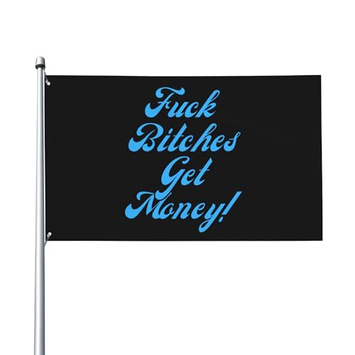 FB Get Money Flagge 3x5 – Humor Flagge Outdoor Garten Banner mit Ösen von Anceky