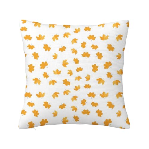 Herbstlicher Kissenbezug aus Polyester-Samt zum Valentinstag, lichtecht, Mandarine, Herbst, Ahorn, einfarbig, Sofa, Heimdekoration, Hochzeitstag, Urlaubsdekor, Orange-Weiß, 45,7 x 45,7 cm Herbstlicher Kissenbezug aus Polyester-Samt zum Valentinstag, lichtecht, Mandarine, Herbst, Ahorn, einfarbig, Sofa, Heimdekoration, Hochzeitstag, Urlaubsdekor, Orange-Weiß, 45,7 x 45,7 cm von Anceky