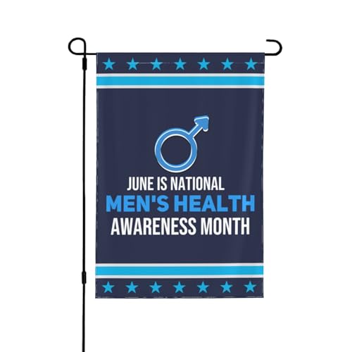Juni ist der Monat des Bewusstseins für Männer, Gartenflagge, 28 x 40, Nationaler MentalMonth, Hofschild, Hausflagge, kein Flaggenständer, doppelseitig Juni ist der Monat des Bewusstseins für Männer, Gartenflagge, 28 x 40, Nationaler MentalMonth, Hofschild, Hausflagge, kein Flaggenständer, doppelseitig von Anceky